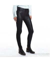 ONLY - Collants Pantalon Femme Dina Tonal Snake - Lyst