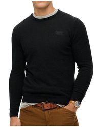 Superdry - Pull Essential Slim Fit Crew Jumper - Lyst