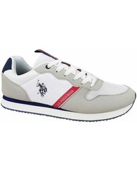 U.S. POLO ASSN. - Baskets basses NOBIL009WHI - Lyst
