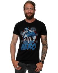 Marvel - T-shirt Full Time Hero - Lyst
