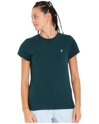Volcom - T-shirt Camiseta Chica Stone Blanks - Ponderosa Pin - Lyst