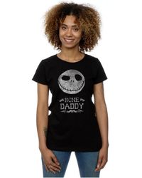 Disney - T-shirt Nightmare Before Christmas Bone Daddy - Lyst