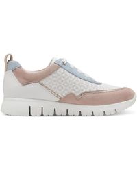 Tamaris - Baskets BASKETS 83706 CUIR BLANC - Lyst