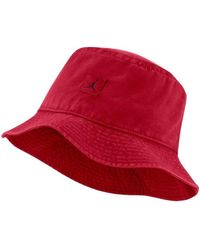 Nike - Casquette Bob Jumpman Rouge - Lyst