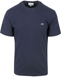 Lacoste - T-shirt T-Shirt Marine - Lyst