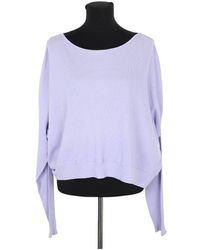 American Vintage - Blouses Top en coton violet - Lyst