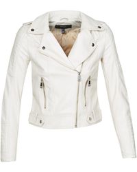 Vero Moda Leren Jas Vmkerriultra - Wit