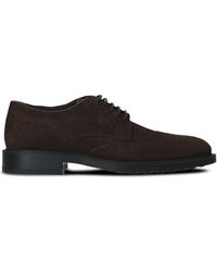 Tod's CHAUSSURES À LACETS HOMME Chaussures - Marron