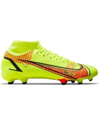 yellow nike boots
