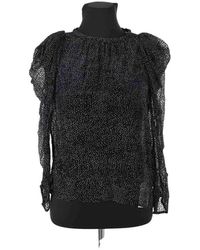Ba&sh - Blouses Blouse en soie noire - Lyst