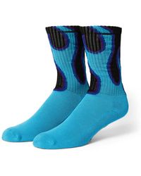 Huf - Chaussettes SOCKS EXHAUST CREW BLACK - Lyst