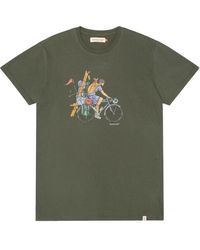 Revolution - T-shirt Regular T-Shirt 1333 CYC - Army - Lyst