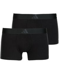 adidas - Boxers Active Flex Cotton 3 Stripes Pack De 2 - Lyst