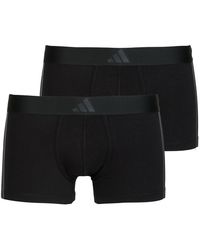 adidas - Boxers Active Flex Cotton 3 Stripes Pack De 2 - Lyst