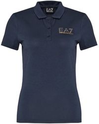 EA7 - T-shirt Polo t-shirt EA7 3DTF02 TJDQZ Donna - Lyst