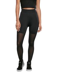 Urban Classics - Collants Legging taille haute Tech Mesh - Lyst