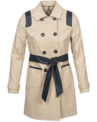Naf Naf Trenchcoat Bartaba - Naturel