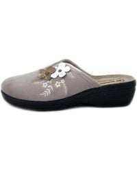 Inblu - Chaussons Femme Chaussures, Mule, Velours-Lv06 - Lyst