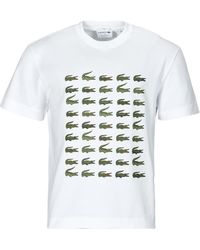 Lacoste - T-shirt TH1311-001 - Lyst