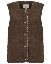 ONLY - Fleecepullover Onlbaby Teddy Vest - Lyst