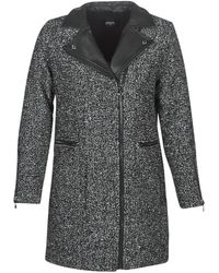 Le Temps Des Cerises Mantel Debo - Zwart