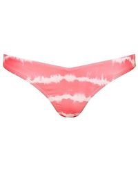 Superdry - Bikini Bas De Bikini Tie Dye Rose Femme - Lyst