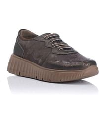 Mysoft - Baskets Basses Baskets À Talon Compensé - Lyst