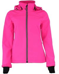 Peak Mountain - Blouson Blouson Softshell Femme Afori - Lyst