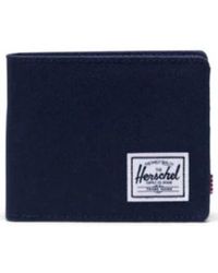 Herschel Supply Co. - Portefeuille Roy Coin Wallet Navy - Lyst