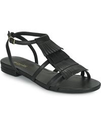 Minelli Manilla Sandals - Black