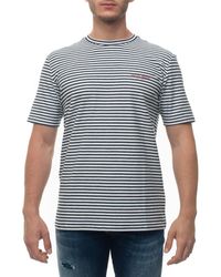 Woolrich WOTE0032MR-UT21391057 T-shirt - Bleu