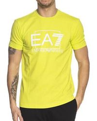 EA7 - Debardeur Tee shirt ea7 armani 3RPT62 PJ03Z vert - Lyst