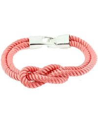 Clj Charles Le Jeune - Bracelets Bracelet Noeud marin corde - Lyst