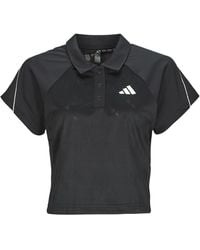 adidas - Poloshirt Stadium 3-Stripes Tennis Inspired Jacquard Polo Shirt T-Shirt - Lyst