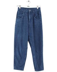 American Vintage - Jeans Jean droit en coton bleu - Lyst