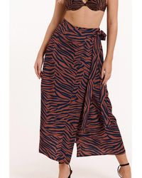 Lisca - Jupes Midi Jupe Estivale Portefeuille Lima - Lyst