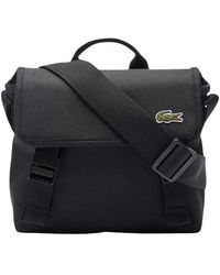 Lacoste - Sac à main Sac bandouliere Ref NH4865NE Noir 21*17*9.5 cm - Lyst