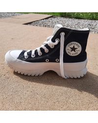 Converse - Baskets montantes CHUCK TAYLOR ALL STAR LUGGED BASIC CANVAS HI - Lyst