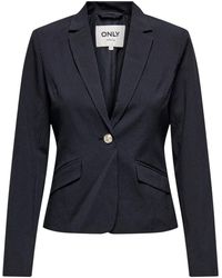 ONLY - Colbert Onlnelia L/S Fit Pins Blazer Cc Tlr 15351136 - Lyst