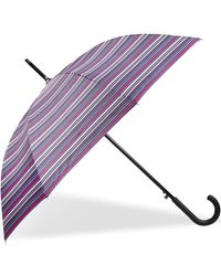 Isotoner - Parapluies Parapluie canne poignée gomme - Lyst