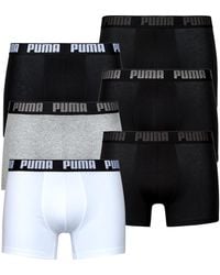 PUMA - Boxers Basic Pack De 6 - Lyst