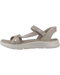 Skechers - Sandales SLIP-INS GO WALK FLEX - Lyst