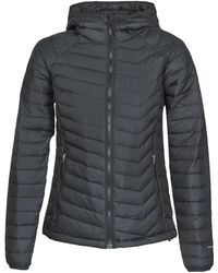 Columbia Donsjas Powder Lite Hooded Jacket - Zwart