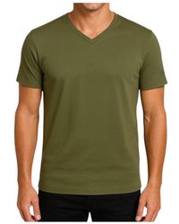 Billtornade - T-shirt - Tee-shirt col V 20959 - kaki - Lyst