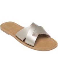Roxy - Sandales plates Andreya - Lyst