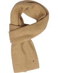 Tommy Hilfiger Sjaal Knitted Sjaal - Naturel