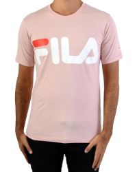 fila shirt mens pink