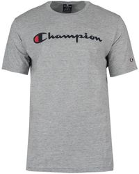 Champion - Polo Crewneck T-Shirt classic - Lyst
