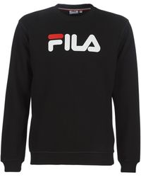 Fila - PURE Crew Sweat femmes Sweat-shirt en Noir - Lyst