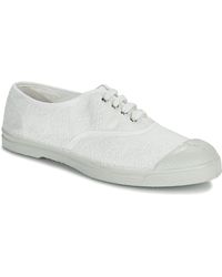 Bensimon - Baskets basses BRODERIE ANGLAISE - Lyst